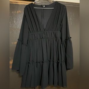 Shein ruffled dress